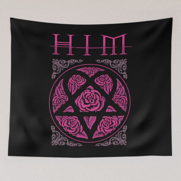 Item preview, Heartagram Him Band Tee Heartagram Tee Pink Him Band Logo designed and sold by ALICETEMPL.