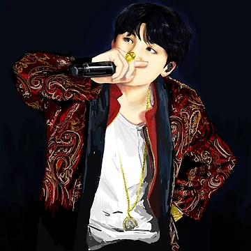 Aperçu de l'œuvre Min Yoongi de alienbrainwave