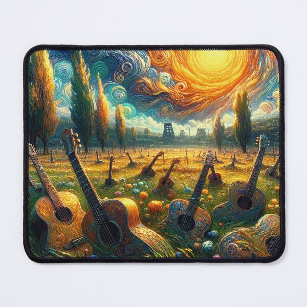 Item preview, Guitar Meadow Sun designed and sold by bunnyboiler.