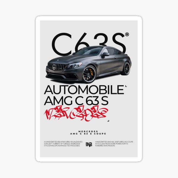 Aperçu de l'œuvre Mercedes AMG C63 S Coupé créée et vendue par aliigal.
