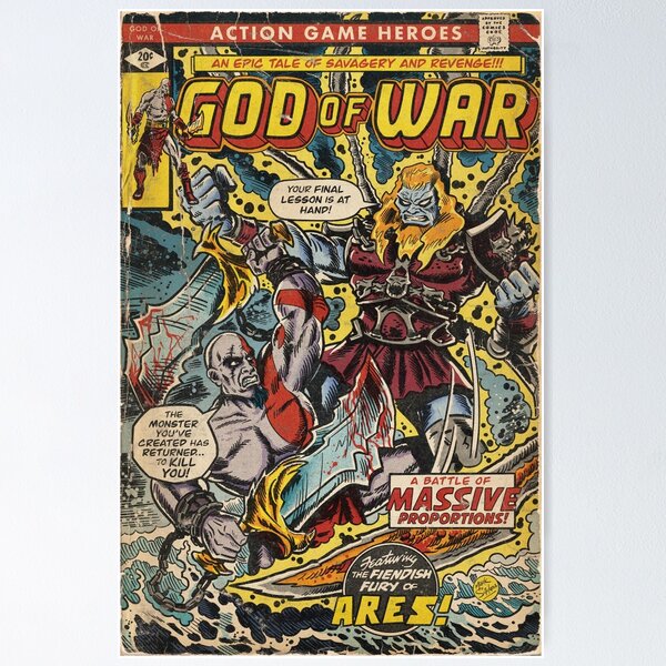 Artikelvorschau, "ARES ATTACKS" Comic-Cover-Fan-Art entworfen und verkauft von MarkScicluna.