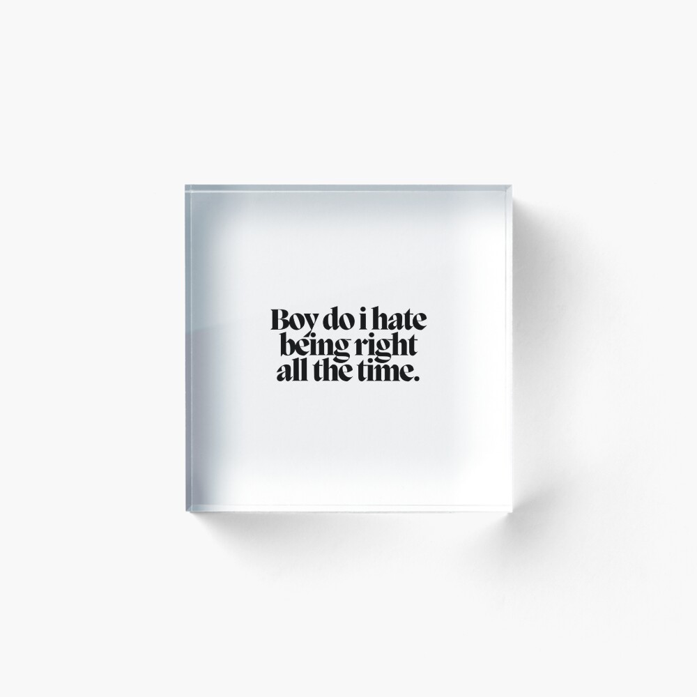 Aperçu de l'œuvre Bloc acrylique créée et vendue par CharmStudio.