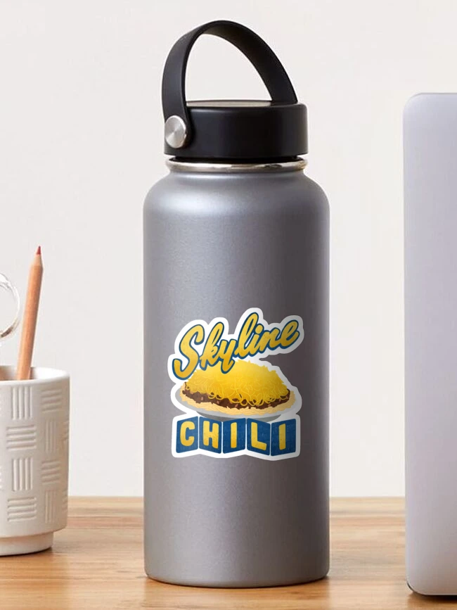 Imagen 1 de 3, Pegatina con la obra Skyline Chili, diseñada y vendida por Ohmera.