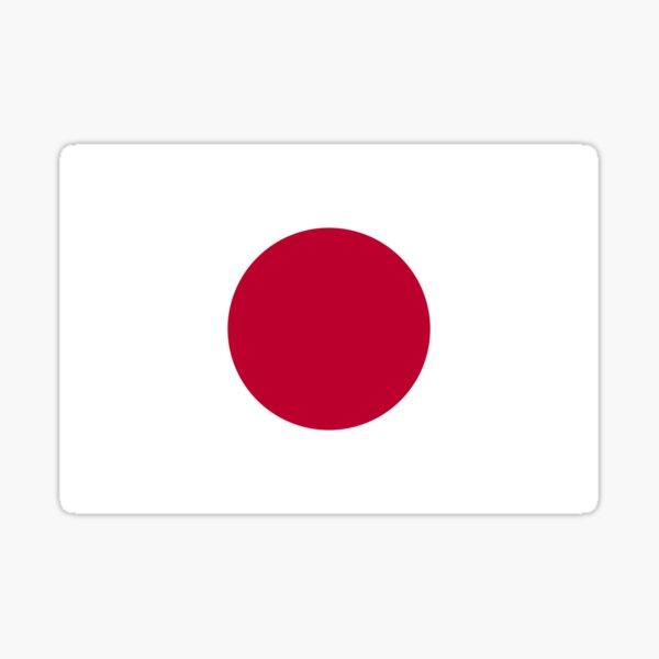 Artikelvorschau, Offizielle Flagge von Japan entworfen und verkauft von mrawfle.
