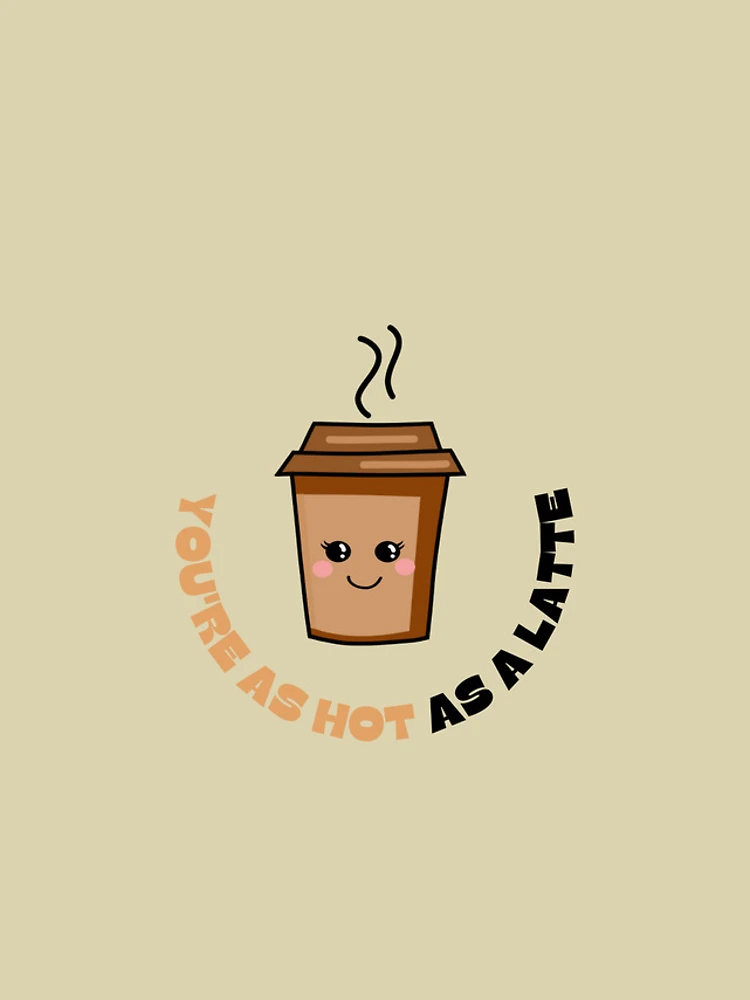 Aperçu 4 sur 4. Coque iPhone avec l'œuvre Latté chaud créée et vendue par pchochro.