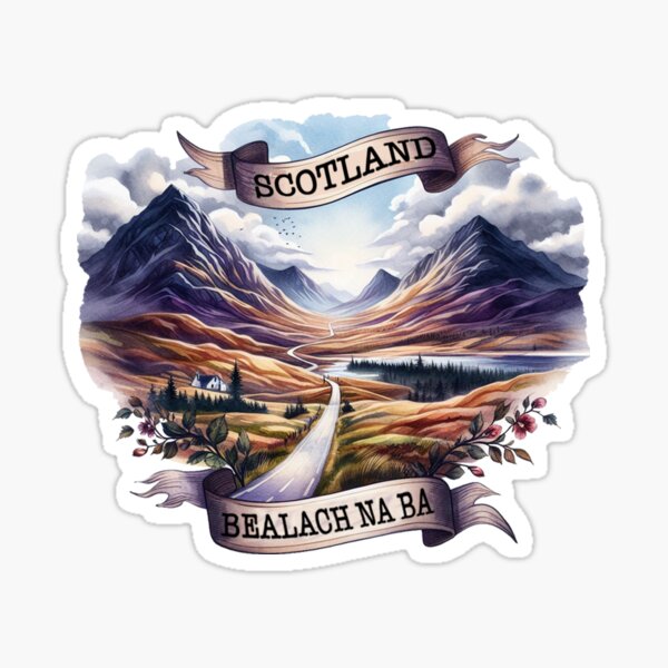 Aperçu de l'œuvre Bealach Na Ba créée et vendue par clarkfraser.