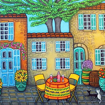 Artwork thumbnail, Provence Memories by Lisa Lorenz Paintings
