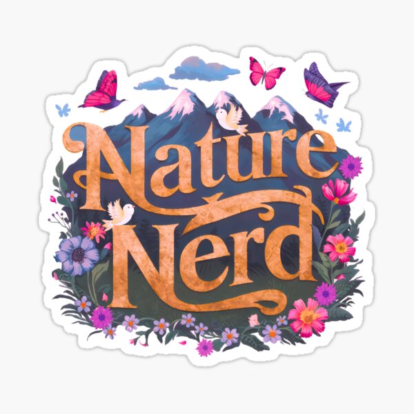 Item preview, Vibraciones nerd de la naturaleza designed and sold by EsquinaTerra.
