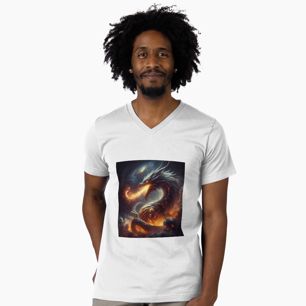 Aperçu de l'œuvre T-shirt col V créée et vendue par RaF71PrO.