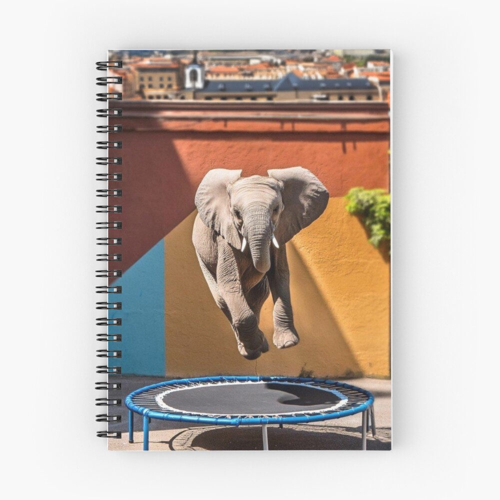 Item preview, Spiral Notebook designed and sold by soartshop.