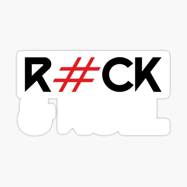Item preview, Hashtag Rock & Roll - Camisa musical con declaración atrevida designed and sold by SRZT.