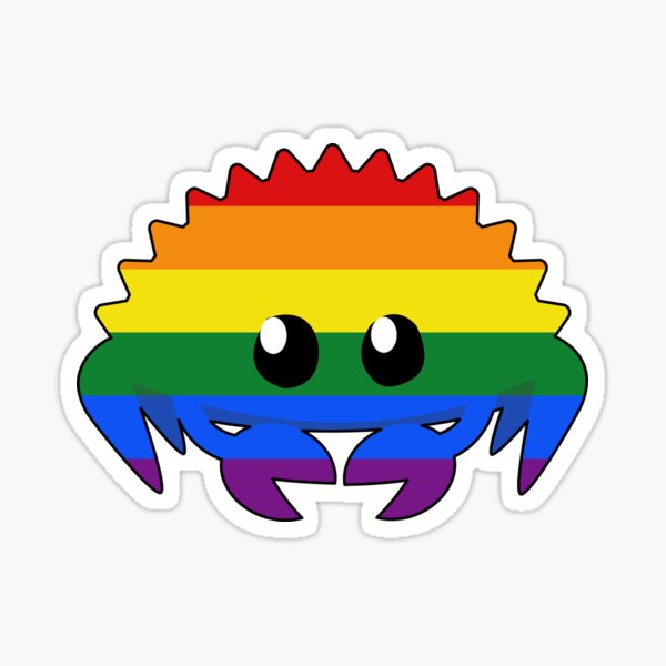 Item preview, Etiqueta engomada de LGBT Ferris designed and sold by SpaceKookie.