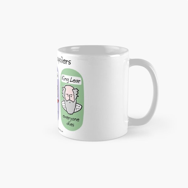 Item preview, Shakespeare spoilers designed and sold by WrongHands.