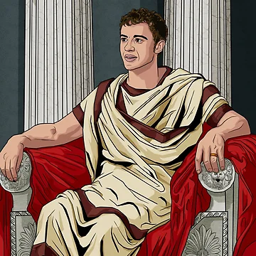 Aperçu de l'œuvre Empereur romain Joseph Quinn de ChloeRogArt