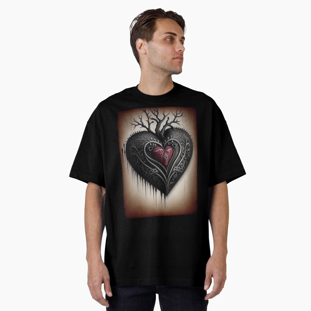 Aperçu de l'œuvre T-shirt oversize créée et vendue par BiancaDPetals.