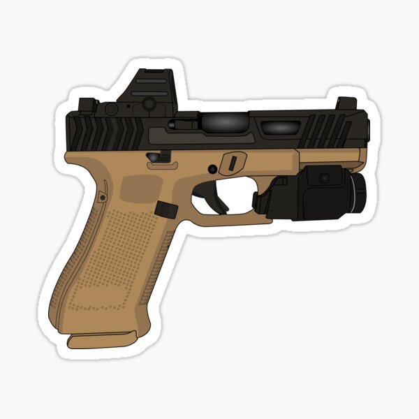Aperçu de l'œuvre Glock 19x personnalisé créée et vendue par jRocket28.