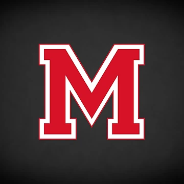 Artwork thumbnail, Red Varsity Letter M by rogue-design