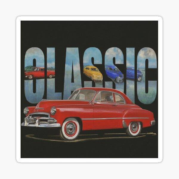 Aperçu de l'œuvre Voitures classiques créée et vendue par VintageCarsShop.