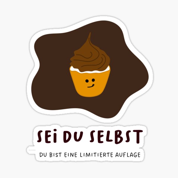 Artikelvorschau, Sei du selbst – du bist eine limitierte Auflage | Motivation und Inspiration | Niedliche Charakterillustrationen | Einfaches Design entworfen und verkauft von RM-Journey.