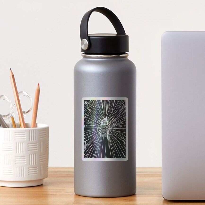 Item preview, Holographic Sticker designed and sold by alexeri-art.