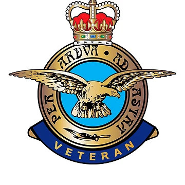 Imagen de la obra Veterano de la Royal Air Force veterano de la RAF fuerzas británicas mod uk de LaughingProf