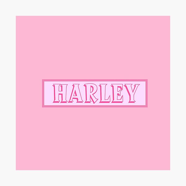 Artikelvorschau, Harley Mädchenname Rosa entworfen und verkauft von Artbymonika.