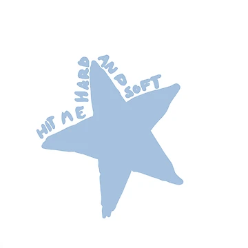 Artwork thumbnail, HIT ME HARD AND SOFT STAR by beigelaurent