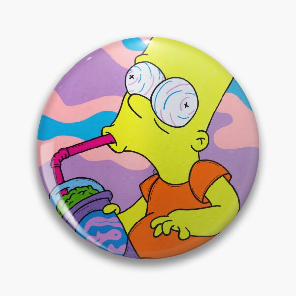 Item preview, Bart with Squishee designed and sold by Art-by-Lark.