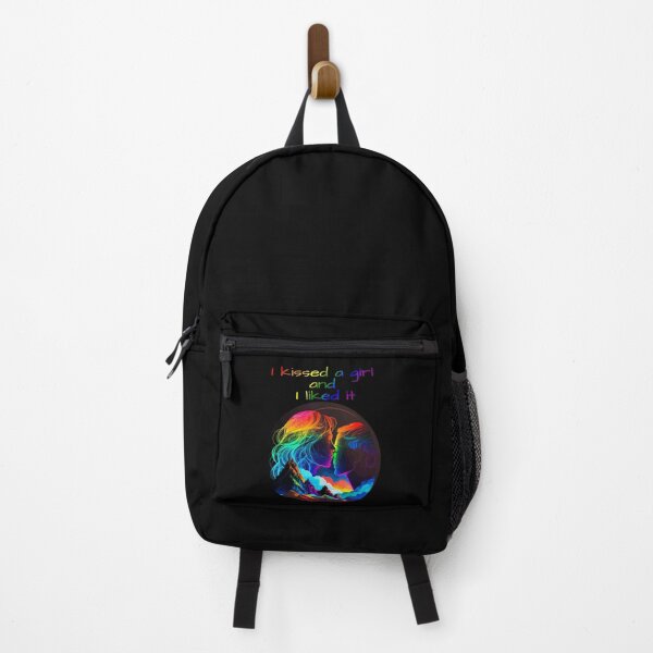 Item preview, I Kissed A Girl and I Liked It Rainbow Pride Flag Colors, Lesbian / Sapphic Pride Design designed and sold by Travelslightly.