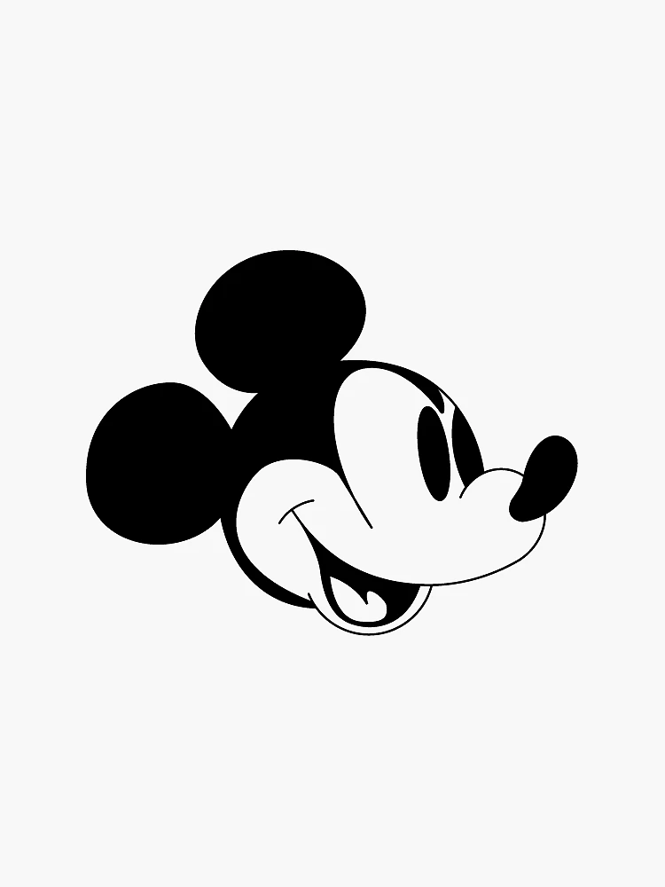 Thumbnail 3 of 3, Sticker, Sticker Mickey Mouse designed and sold by Fean49.