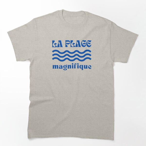 Aperçu de l'œuvre La Plage Magnifique Côte d'Azur Idée Cadeau Côte d'Azur créée et vendue par JeSuisAgnes.