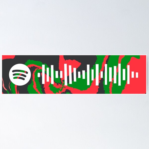 Item preview, Código de Spotify de Hind Hall designed and sold by OctagonGlasses.