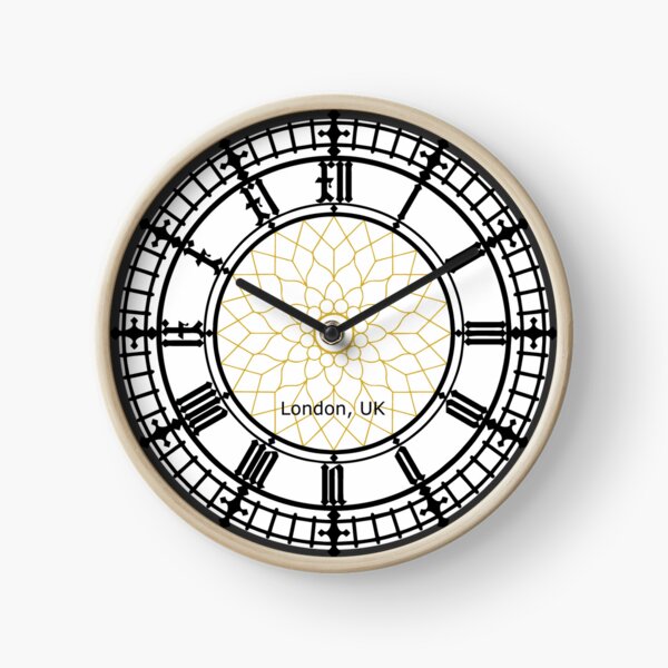 Item preview, Esfera del reloj big ben de Londres, Reino Unido designed and sold by LaughingProf.