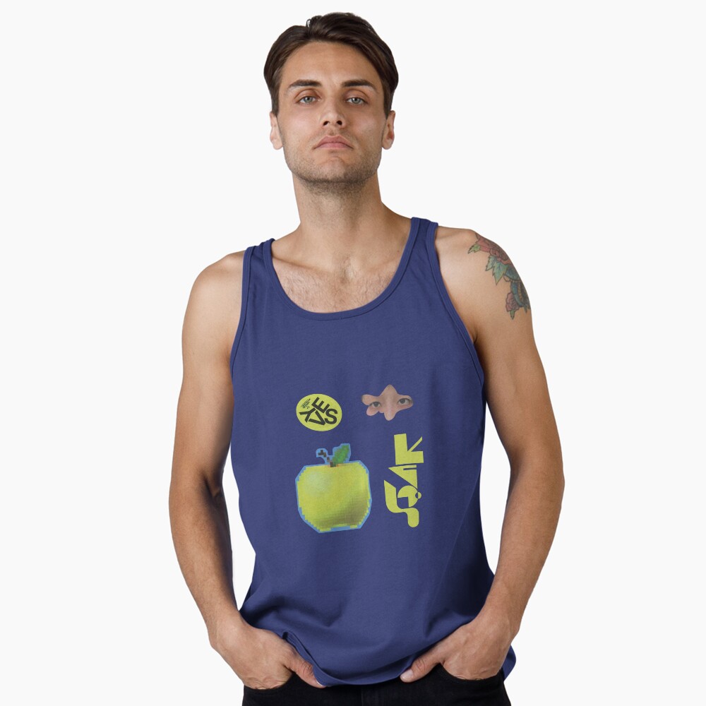 Vista previa del artículo con la obra «Camiseta de tirantes», diseñado y vendido por Not a front for Large Explosives...