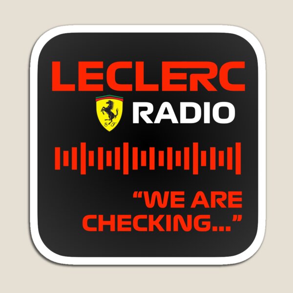 Aperçu de l'œuvre Charles Leclerc Radio - Nous vérifions créée et vendue par readsbymay.