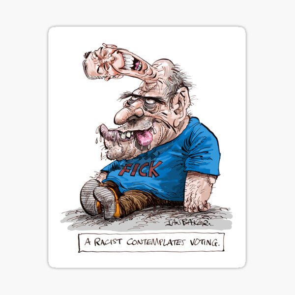 Item preview, Caricatura de Nigel Farage designed and sold by IanBakerToons.
