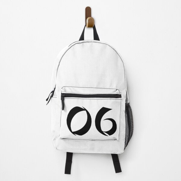 Item preview, 06, six, black, shangai designed and sold by Numbers-Art.