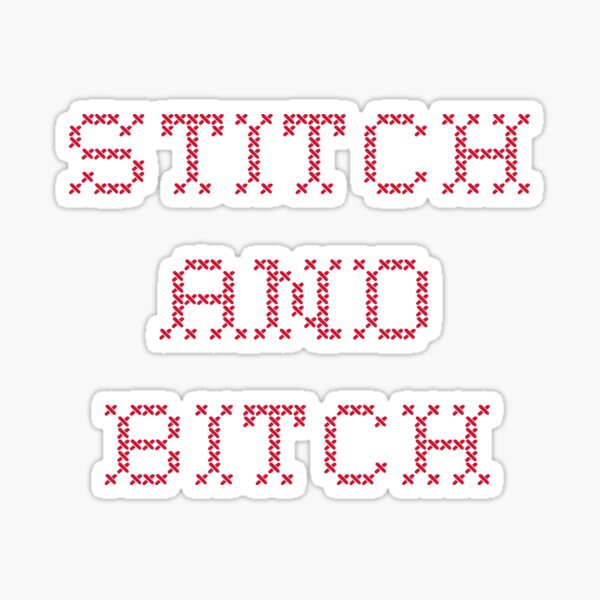 Artikelvorschau, Stich und Hündin entworfen und verkauft von Chantelle Ashton.