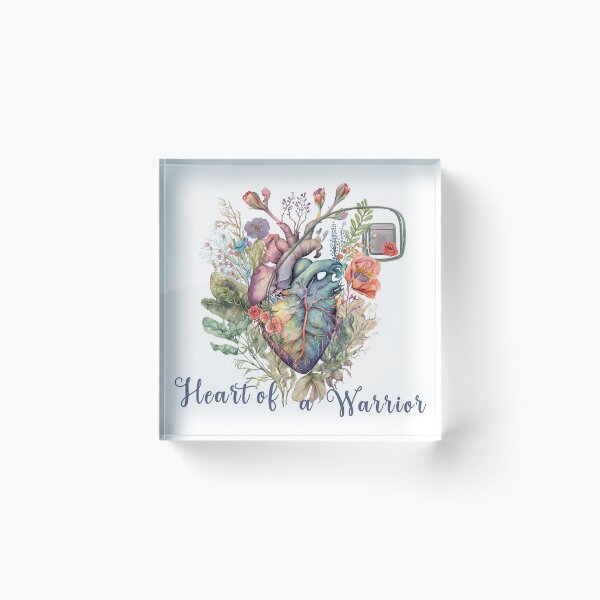 Item preview, Corazón de un guerrero Marcapasos y anatomía del corazón botánico. designed and sold by EmeraldeaArt.