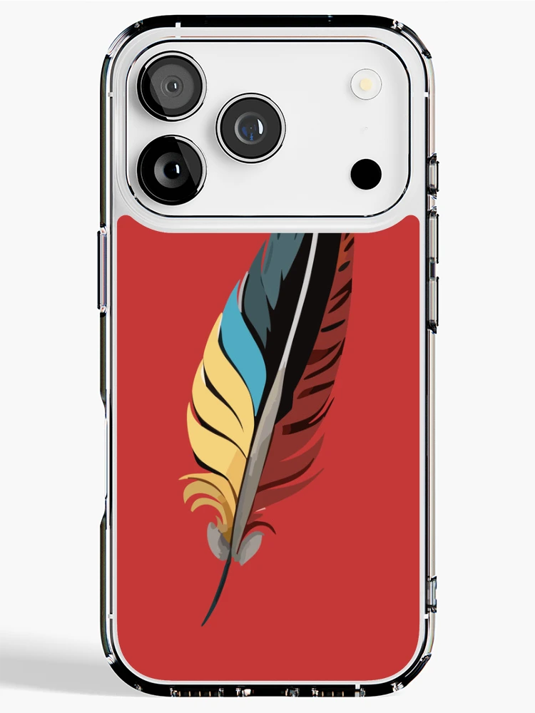 Thumbnail 1 of 5, iPhone Case, beautiful feather illustration designed and sold by Alenus.