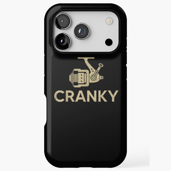 Item preview, Cranky Fishing Reel designed and sold by VerdePlantTees.
