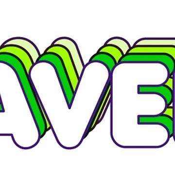 Artwork thumbnail, Green Layers Raven Name Label by NormadWorld