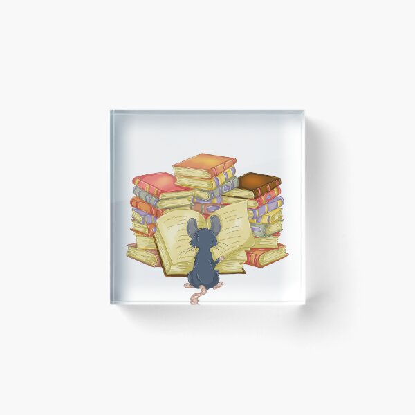Aperçu de l'œuvre Rat amateur de livres créée et vendue par SumireSato4.