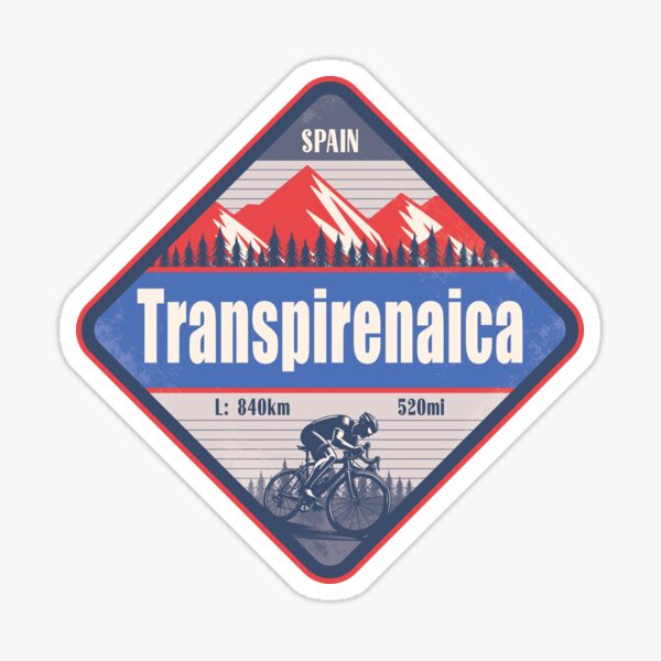 Artikelvorschau, Transpirenaica GR 11 Spanien Radfahren Berg Design entworfen und verkauft von CynthiaGraphics.