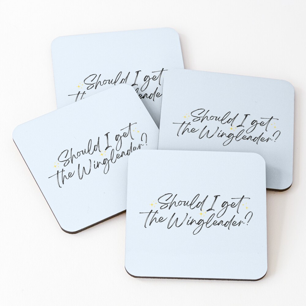 Item preview, Coasters (Set of 4) designed and sold by BookWishEra.