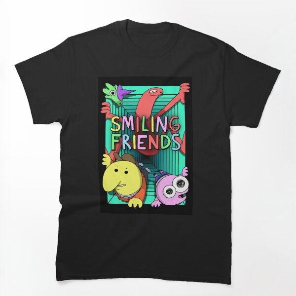 Item preview, Amigos sonrientes temporada 2 Póster designed and sold by aalb1n.