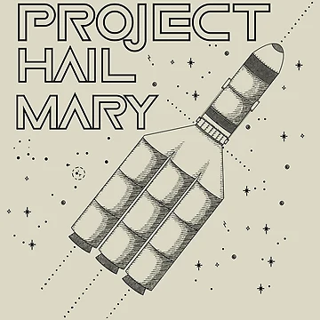 Artwork thumbnail, Project Hail Mary  by MorvernDesigns