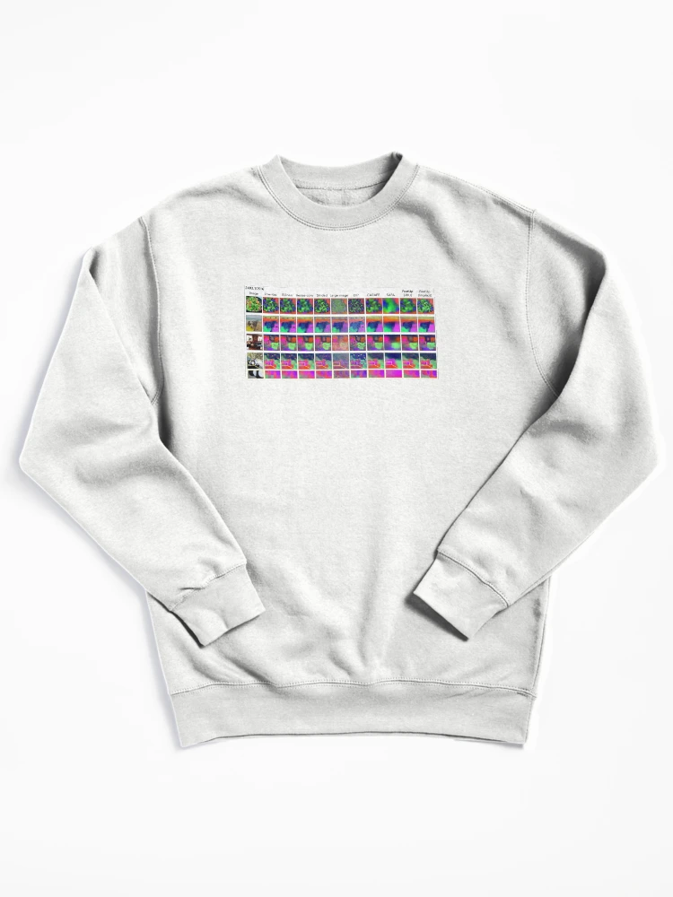 Imagen 1 de 6, Sudadera sin capucha con la obra T-Scirt / 2403.10516 v2 / FeatUp: un marco independiente del modelo para funciones en cualquier resolución, diseñada y vendida por Francesco Pelosin.