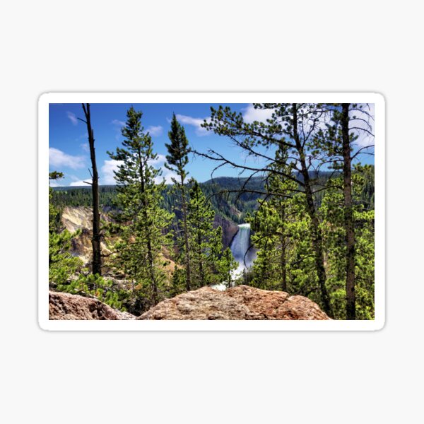 Aperçu de l'œuvre Lower Falls 5 - Parc national de Yellowstone créée et vendue par jtrommer.