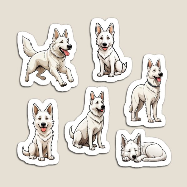 Item preview, Cute American White Shepherd Puppies designed and sold by TheAnimalZ00.